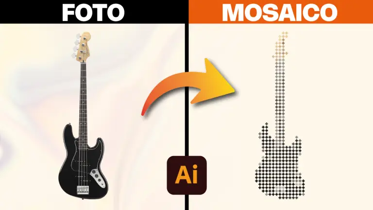 Trasforma Foto in MOSAICO Vettoriale su Illustrator