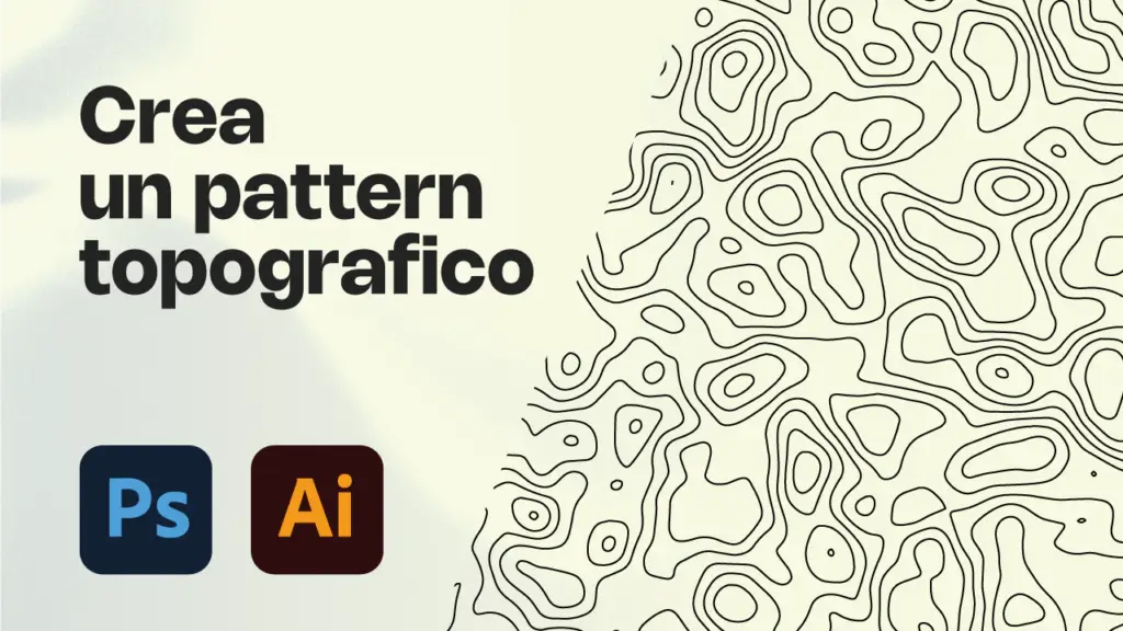Come Creare un Pattern Topografico con Photoshop e Illustrator