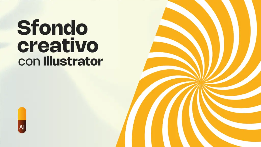 Come fare uno sfondo creativo con Illustrator