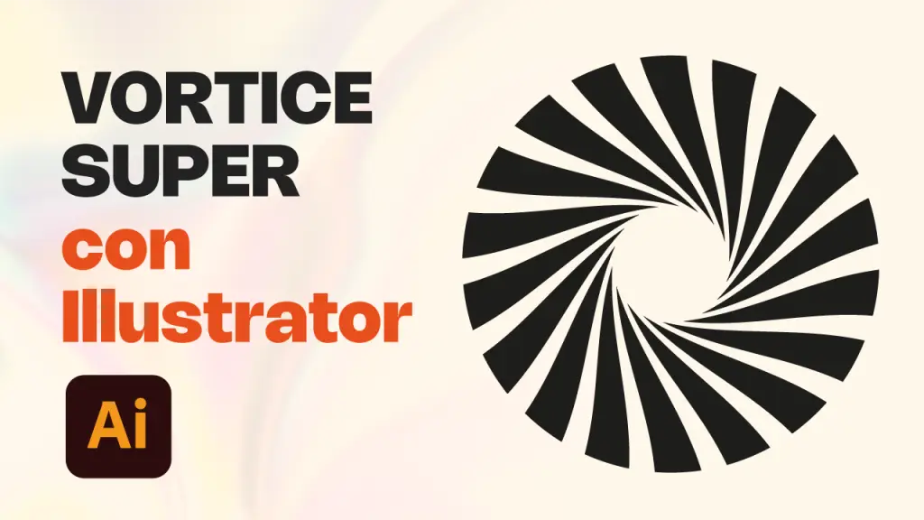 Vortice su Illustrator: Crealo partendo da UNA linea!