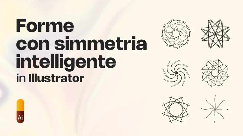 Forme Complesse con Simmetria Intelligente in Illustrator
