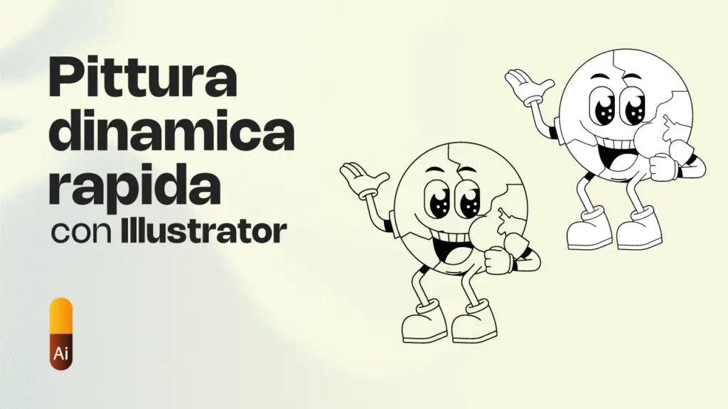 Pittura dinamica: Colorare oggetti in 1 clic (Illustrator)