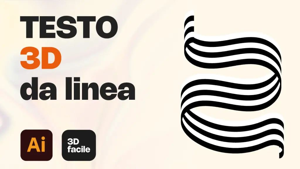 Come Creare Lettere 3D con Illustrator in 60 Secondi