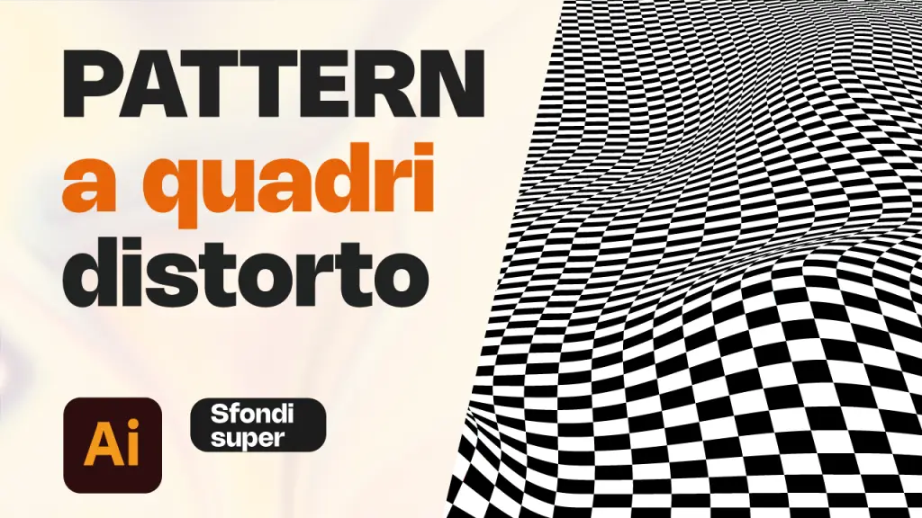 Pattern a Quadri Distorti in Illustrator: Tutorial Facile