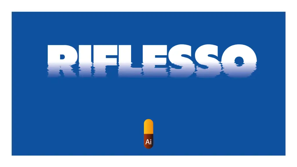 Crea un Testo Riflesso Perfetto in Illustrator: Guida