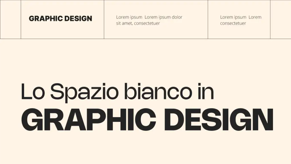 Lo Spazio Bianco: L'arma segreta del graphic designer creativo