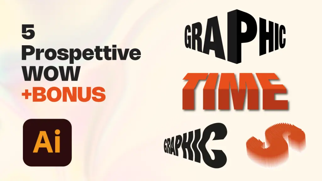 5 Modi per usare la PROSPETTIVA con Illustrator
