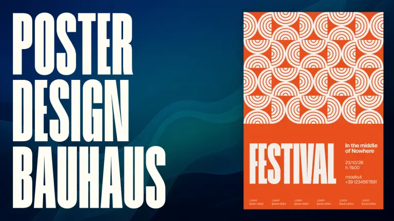 Crea un Poster Bauhaus in Illustrator | Graphic Design Tutorial