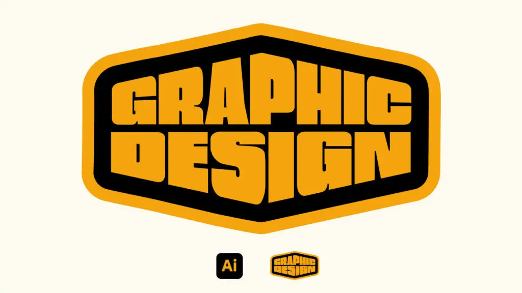 Crea Typography Squadrata Facile & Innovativa con Illustrator