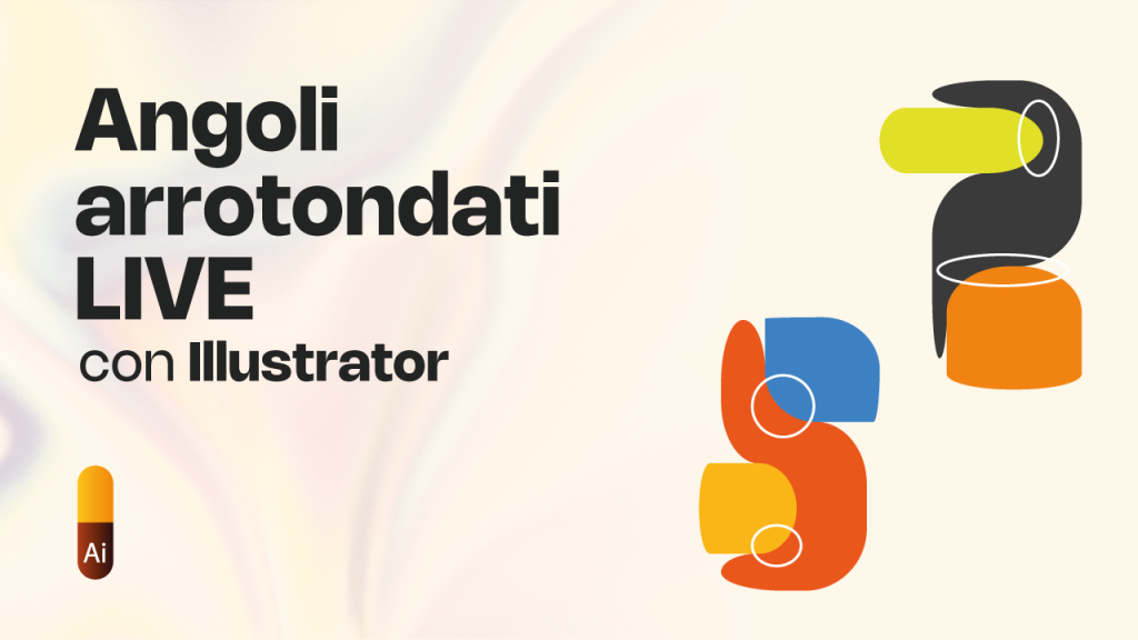 Angoli arrotondati LIVE in Illustrator: Intersezione forme