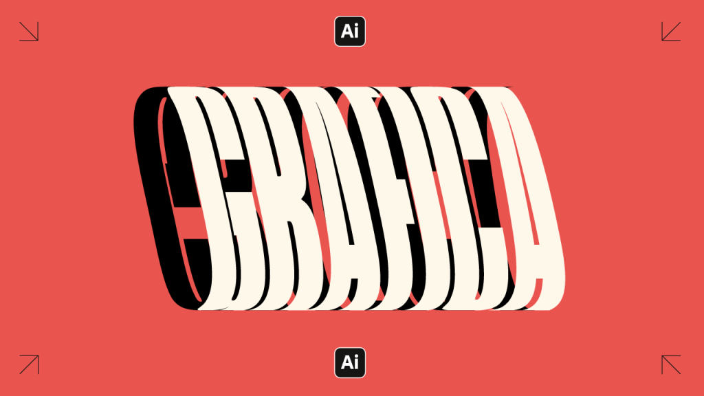 Crea un Effetto Testo in Loop 3D Professionale con Illustrator