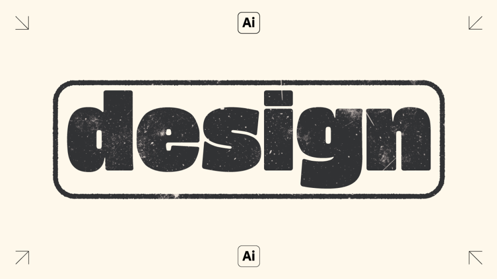 Creare Testo Invecchiato Modificabile (Effetto Live!) in Illustrator