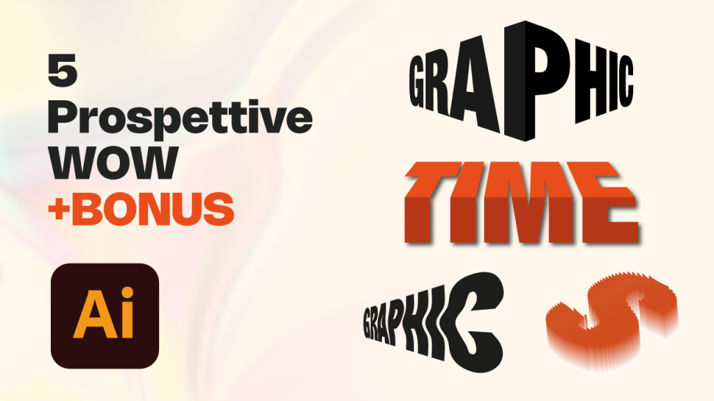 5 Modi per usare la PROSPETTIVA con Illustrator