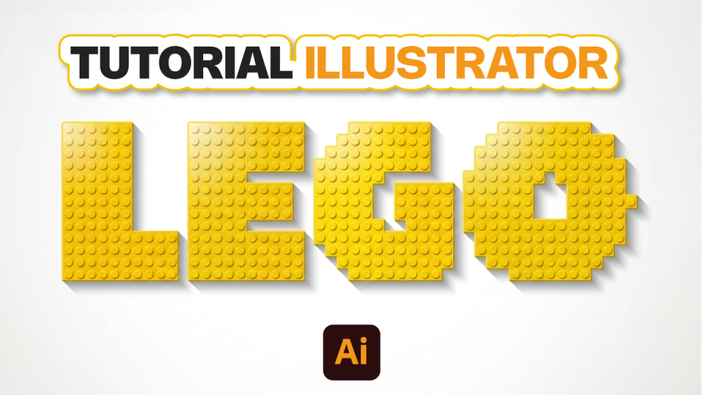 Crea un TESTO LEGO con Illustrator: Risultato Incredibile!