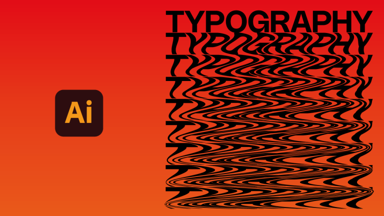 Effetto Testo Liquido a Onda pazzesco con Illustrator