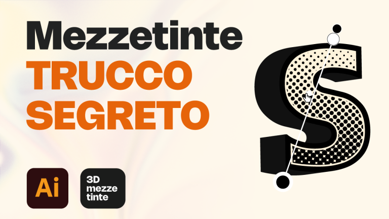 Effetto Mezzetinte 3D in Illustrator: Il Trucco Segreto!