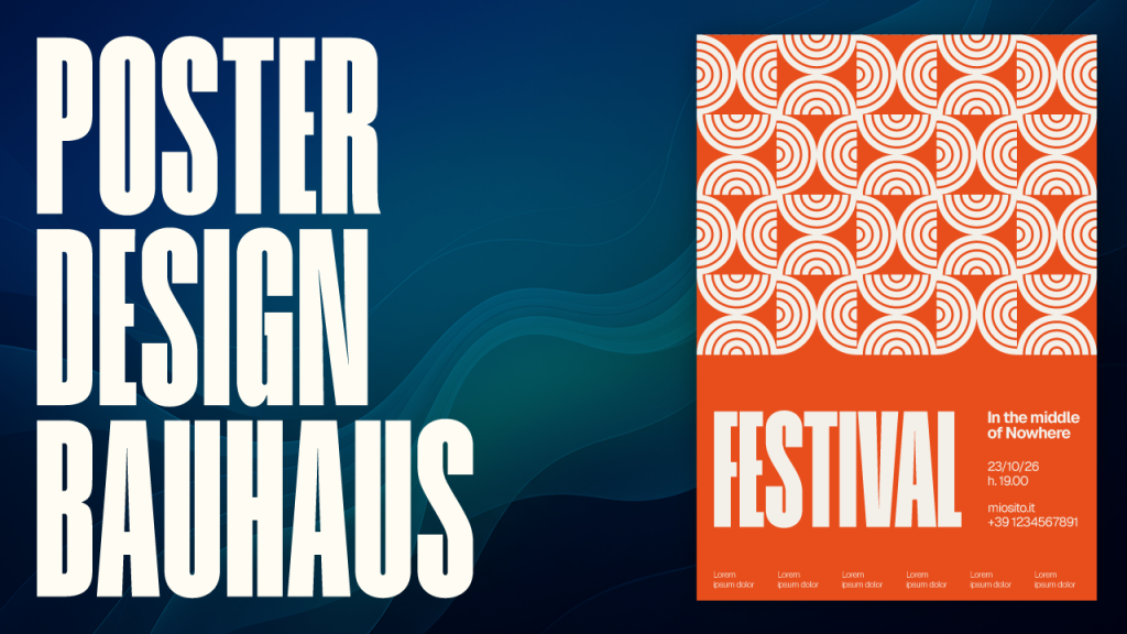 Crea un Poster Bauhaus in Illustrator | Graphic Design Tutorial